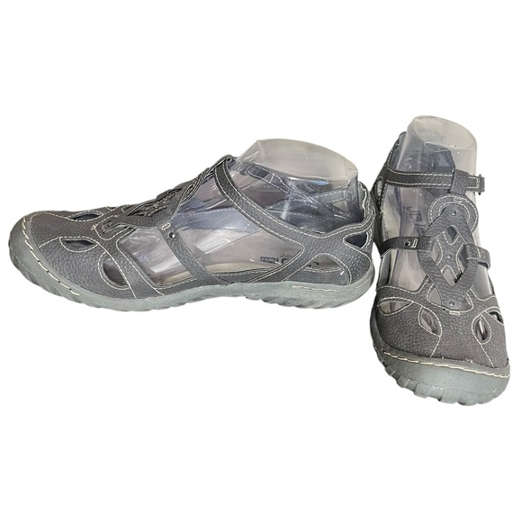 JBU by Jambu‎ Ladies Sydney Charcoal Hiking Sandal Flat Women’s Size 7.5 - Picture 1 of 7